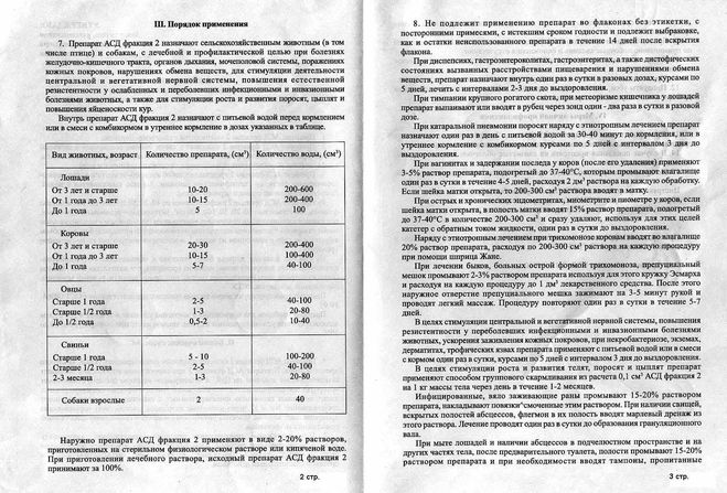 Схема лечения асд-2 при различных заболеваниях 6 Схема лечения асд-2 при различных заболеваниях 6