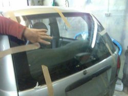 Замена заднего стекла на авто своими руками Замена заднего стекла на авто своими руками