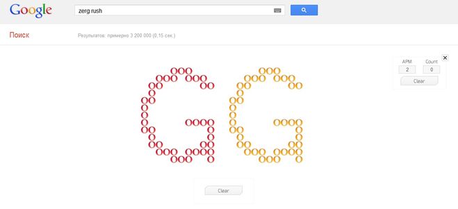 Для чого Google запустив новий прикол - Zerg Rush?
