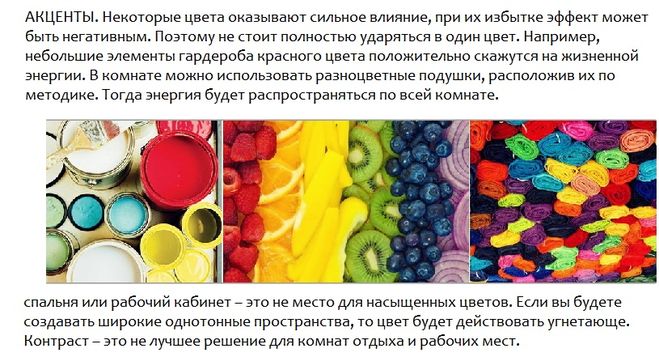 Як колір інтер'єру впливає на психіку?