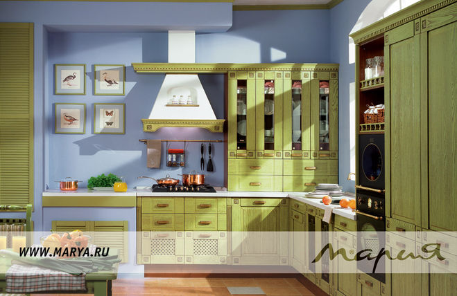 Наскільки вдалий блакитний колір в інтер'єрі кухні (фото)?