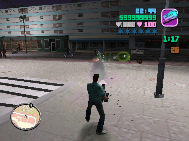 Де знайти кулемет мініган в GTA Vice City?
