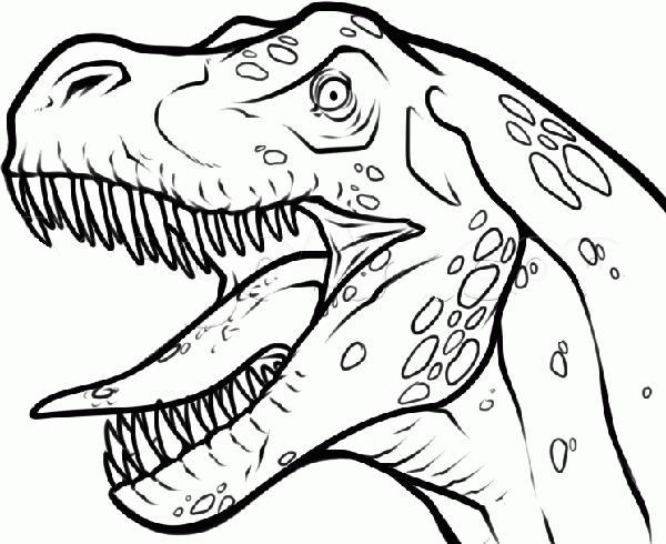 Tyrannosaurus Rex Malen Einfach: Urzeitliche Kreativität für Jung und Alt!