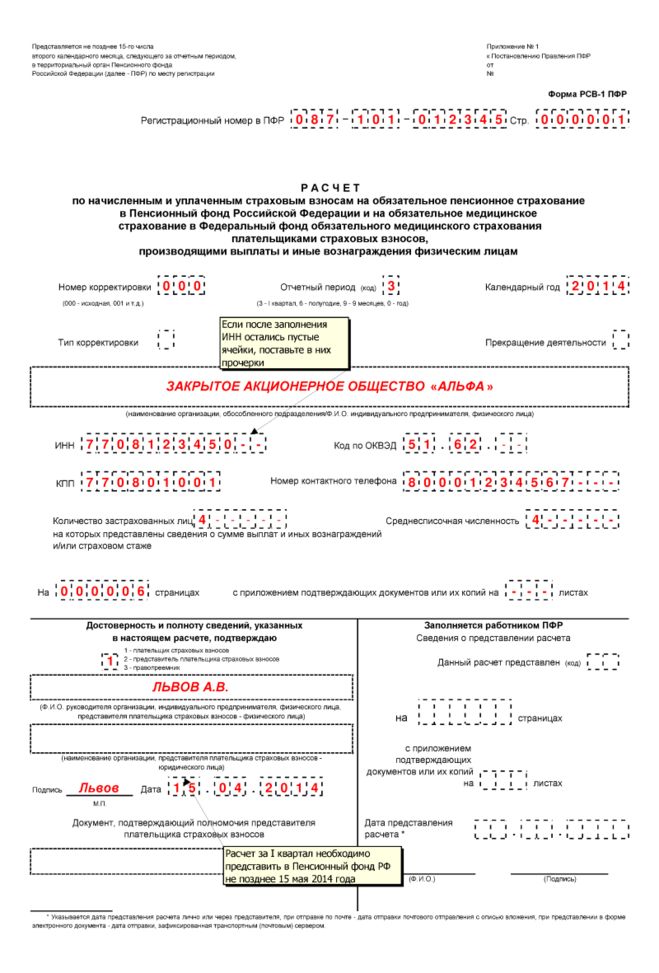 Сдает ли ип рсв если нет работников. Форма РСВ-1 расчёта. Титульный лист РСВ-1 ПФР. 1-ПФР форма. Отчетность в ПФР (по форме РСВ-1) 2024.