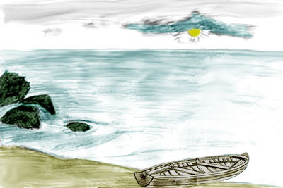 Як намалювати море? Як намалювати море олівцем?