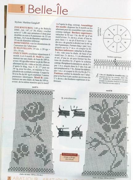 Як зв'язати квітковий абажур гачком?
