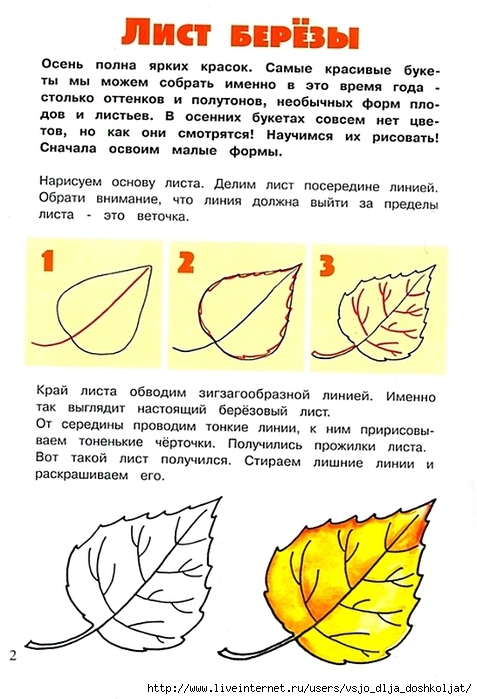 Як намалювати осінній букет?
