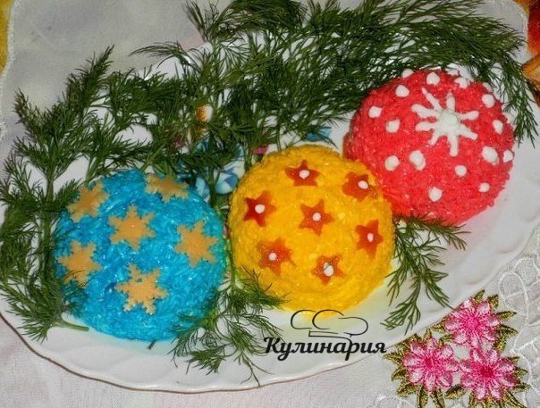 Як приготувати салат & quot; Ялинковий куля & quot ;?