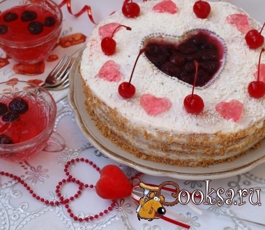 Як приготувати торт & quot; Серцевий & quot ;? Рецепт?