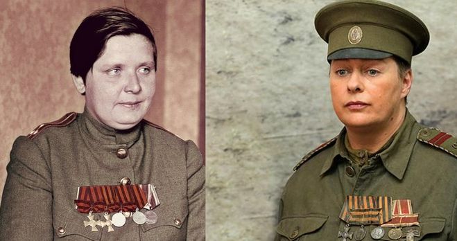 Хто грає Марію Бочкарьову у фільмі & quot; Батальон' & quot ;?