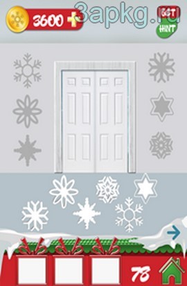 100 doors holiday. Як пройти 78 уровень?