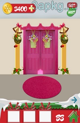 100 doors holiday. Як пройти 83 уровень?