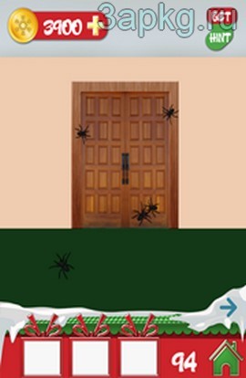 100 doors holiday. Як пройти 94 уровень?