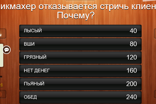 100 до 1. Перукар відмовляється стригти клієнта. Чому?