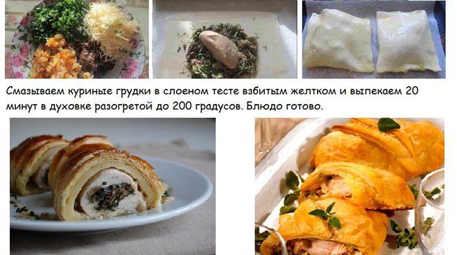 Як приготувати листкові курячі грудки? З чим подати?