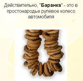 Як в народі називають рульове колесо автомобіля?