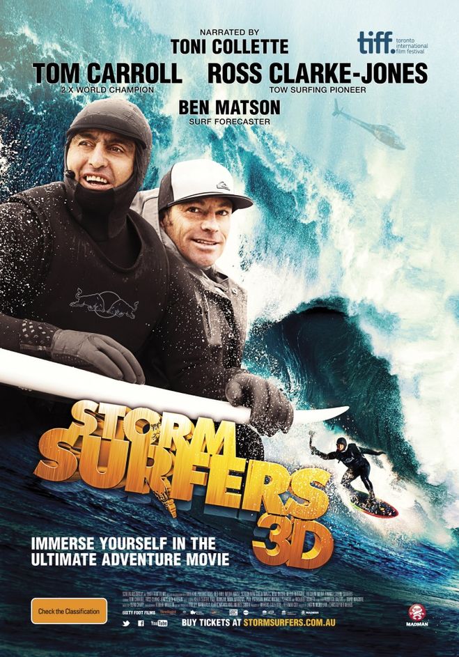 Де безкоштовно дивитися / скачати фільм Забійні серфери 3D / Storm Surfers 3D?